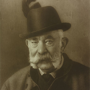 Emperor Franz Joseph / Österreichische Nationalbibliothek, Austria Detail from a photograph of Emperor Franz Joseph (1865–1906) by Hans Makart. Dated 1867.