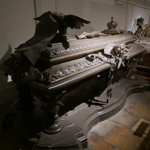 Foto des Sarkophags des Kaisers Leopold I. (1640-1705).