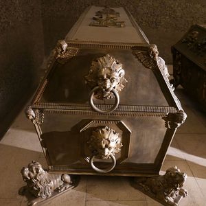 Sarkophag Leopold Wilhelm, Erzherzog / Kapuzinergruft Wien Foto des Sarkophags von Leopold Wilhelm (1614-1662).