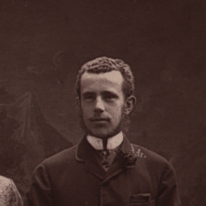 Detail of the photograph of Rudolf (1858–1889) by Frères Geruzet. Circa 1880.