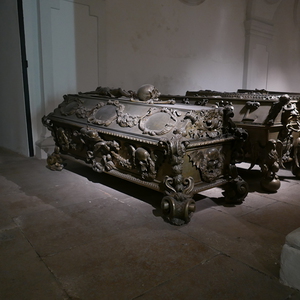 Foto des Sarkophags von Maria Theresia (1684-1696).