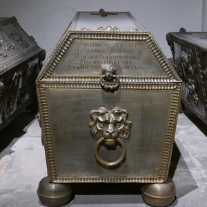 Foto des Sarkophags von Maria Antonia (1669-1692).