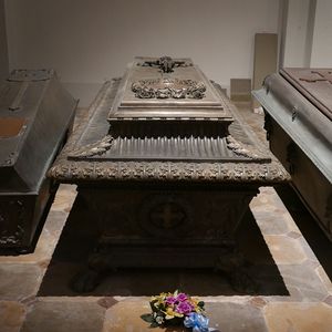 Sarkophag Franz V. von Österreich-Este / Kapuzinergruft Wien, Austria Foto des Sarkophags von Franz V. von Österreich-Este (1819-1875).