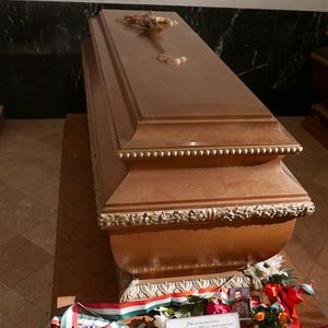 Sarkophag Zita von Bourbon-Parma, Kaiserin / Kapuzinergruft Wien Foto des Sarkophags der Kaiserin Zita von Bourbon-Parma (1892-1989).