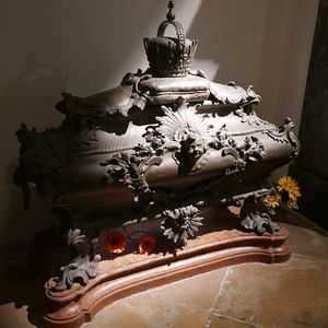 Sarcophag Karoline / Kapuzinergruft Wien Photo of the sarcophagus of Karoline (1748-1748).