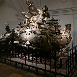 Photo of the sarcophagus of Emperor Charles VI. (1685-1740).