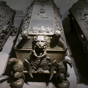 Foto des Sarkophags von Leopold Joseph (1682-1684).