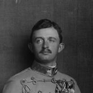 Detail of a photograph of Emperor Charles (1887-1922) by an unknown photographer. Dated 1916.
