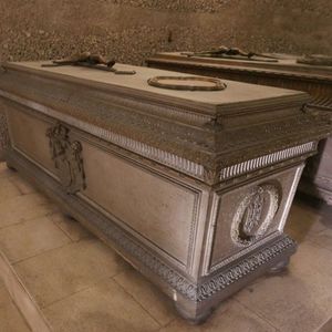 Sarkophag Wilhelm, Erzherzog / Kapuzinergruft Wien Foto des Sarkophags von Wilhelm (1827-1894).