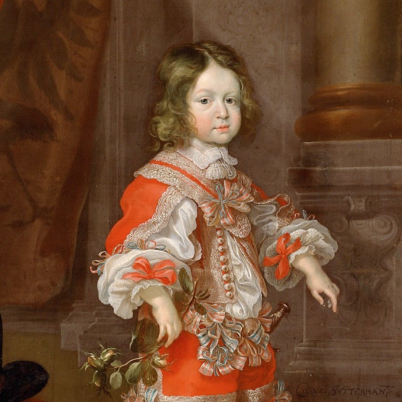 Gemälde von Karl Joseph (1649-1664) von Cornelius Sustermans. Um 1653/1654.