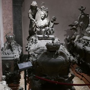 Sarkophag Maria Josepha von Bayern / Kapuzinergruft Wien, Austria Foto des Sarkophags von Maria Josepha von Bayern (1739-1767).