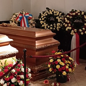 Sarkophag Yolande de Lignes / Eva Grundschober, Kapuzinergruft Wien, Austria Foto des Sarkophags von Yolande de Ligne (1923-2023).