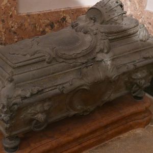 Sarkophag Christine, Erzherzogin / Kapuzinergruft Wien, Austria Foto des Sarkophags von Christine, Erzherzogin (1767-1767).