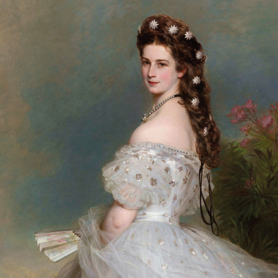 Gemälde von Elisabeth von Franz Xaver Winterhalter. Datiert 1865.
